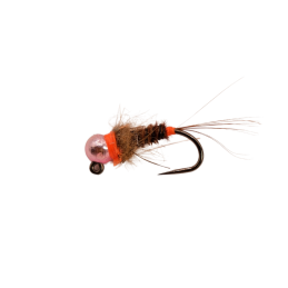 Orange Trigger Brown Nymph