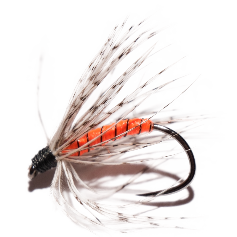 Partridge Orange Silk Wet