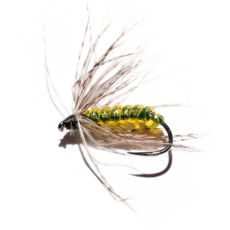 Glass Fly Green Partridge