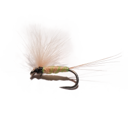 Green Silk CDC Mayfly