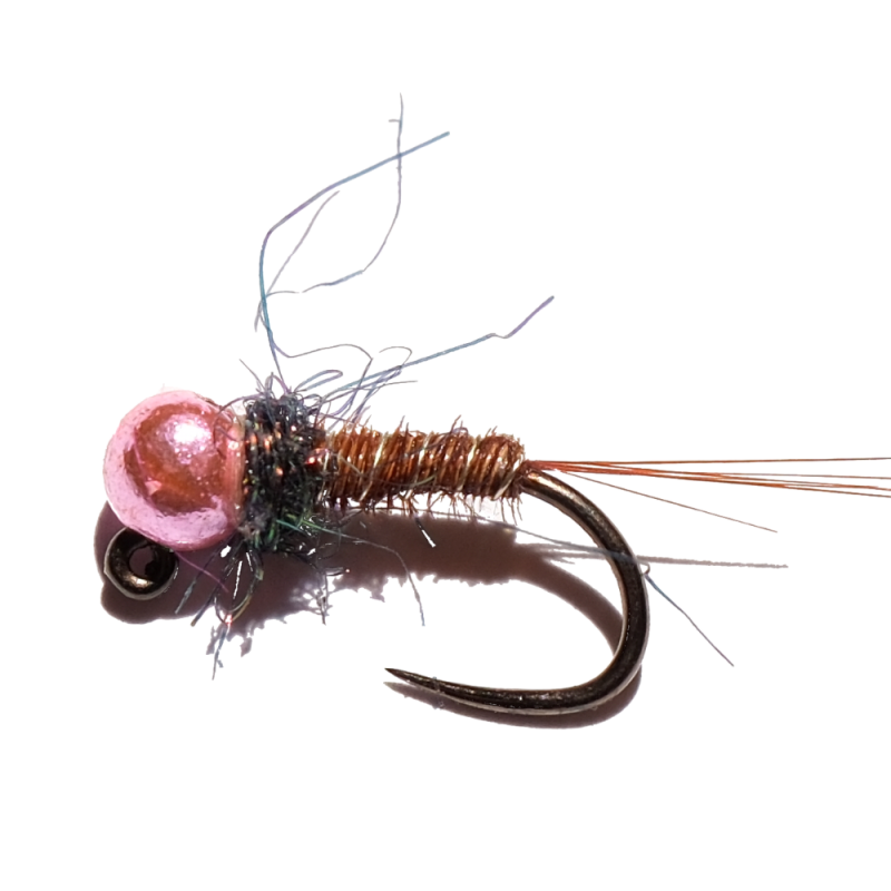 Brown Nymph with Black Dubbing